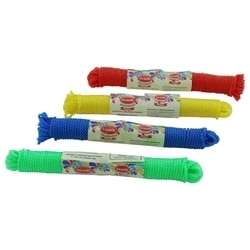 Swastik Assorted Plastic Cloth Rope 15 m 3
