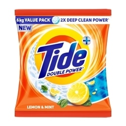 Tide Plus Detergent Lemon & Mint Washing Powder 6 kg
