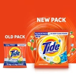 Tide Plus Detergent Lemon & Mint Washing Powder 6 kg 3
