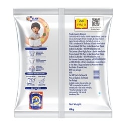 Tide Plus Detergent Lemon & Mint Washing Powder 6 kg 2