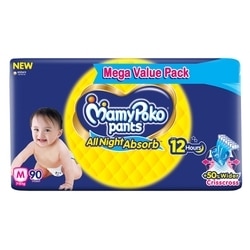 Mamy Poko Pants M Size 7-12 kg ((90 Packs)