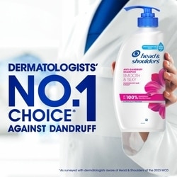 Head & Shoulders Smooth & Silky Anti-Dandruff Shampoo 650 ml 3