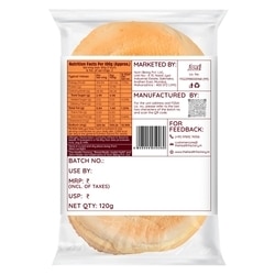 The Health Factory Zero Maida Burger Bun 120 g 2
