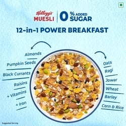 Kellogg's Muesli 0% added Sugar 400 g 3
