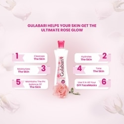 Dabur Gulabari Premium Rose Water 120 ml 3