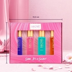 Secret Temptation Perfume Gift Set for Women (4N x 20 ml) 6