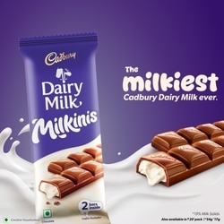 Cadbury Dairy Milk Milkinis Duo Pack Chocolate Bar, 34 g 4