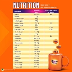 Bournvita Chocolate Nutrition Drink 500 g Jar 6