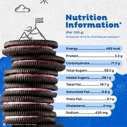 Cadbury Oreo Strawberry Cream Sandwich Biscuit 41.75 g 7
