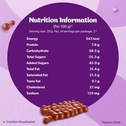 Cadbury Dairy Milk Silk Bubbly Chocolate Bar 46 g 7