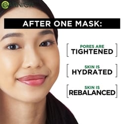 Garnier Pure Charcoal Black Hydration Serum Mask 28 g 4