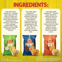 Lay's Assorted Flavours Potato Chips 240 g (Pack of 3) 4