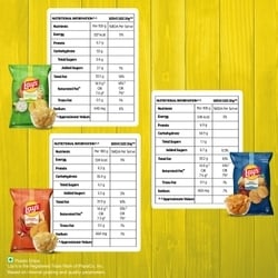 Lay's Assorted Flavours Potato Chips 240 g (Pack of 3) 3