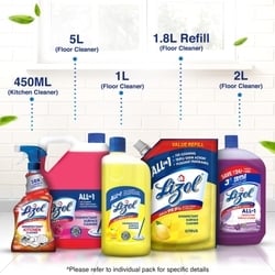 Lizol Citrus Disinfectant Surface Cleaner 1 L 7