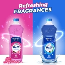 Lizol Shakti Rose Fresh Disinfectant Floor Cleaner 900 ml 6