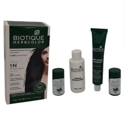 Biotique Conditioning Color, Natural Black(1N) 50 g + 110 ml
