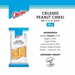 Charliee Crushed Peanut Chikki 100 g 5
