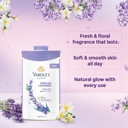 Yardley London English Lavender Perfumed Talc 100 g 7