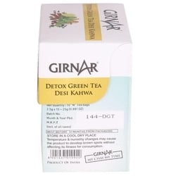 Girnar Desi Kahwa Detox Green Tea 25 g (10 Tea Bags) 4