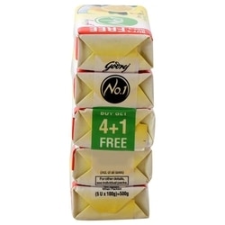 Godrej No.1 Lime & Aloe Vera Soap 100 g (Buy 4 Get 1 Free) 3