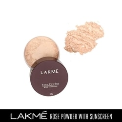 Lakme Rose Powder with Sunscreen, Soft Pink 40 g