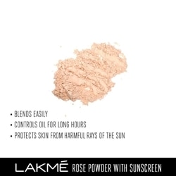 Lakme Rose Powder with Sunscreen, Soft Pink 40 g 6