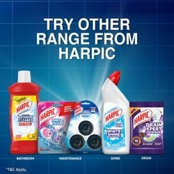 Harpic Power Plus Original Fresh Toilet Cleaner (2Nx1 L+500 ml) 6