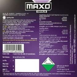 Maxo Genius Mosquito Repellent Refill 45 ml (Pack of 2) 3