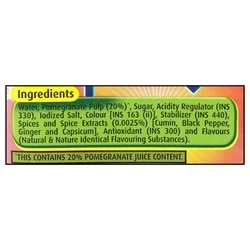 Real Fruit Power Masala Pomegranate Juice 1 L 8