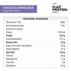 RiteBite Max Protein Choco Almond Workout Bar 50 g 4