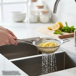 Home One Stainless Steel Wiremesh Halmet Strainer 8 cm 2