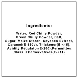 Sams Red Chilly Sauce, Soya Sauce, Green Chilly Sauce 300 g 4