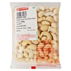 Shree Value Pack Plain Kaju 200 g 2