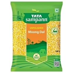 Tata Sampann Unpolished Moong Dal 500 g