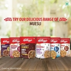 Kellogg's Muesli Fruit Nut & Seeds 750 g 10