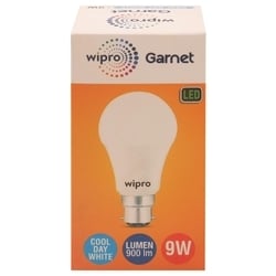 Wipro Garnet White Consumer LED Bulb 9 W 4