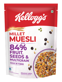 Kellogg's Millet Muesli with 84% Fruit, Seed & Multigrain 500g