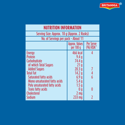 Britannia Milk Rusk Toastea 182 g 3