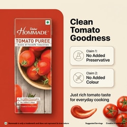 Dabur Hommade Tomato Puree 200 g 3