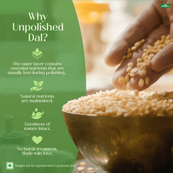Tata Sampann Unpolished Tur / Arhar Dal 1 kg 4