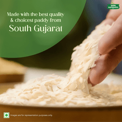 Tata Sampann White Thick Poha 500 g 4
