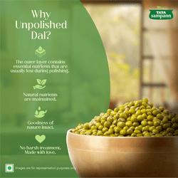 Tata Sampann Unpolished Green Whole Moong 500 g 4