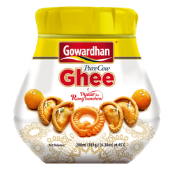 Gowardhan Pure Cow Ghee 200 ml (Jar)