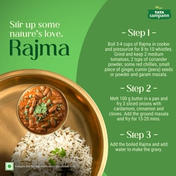 Tata Sampann Unpolished Rajma Chitra 500 g 8