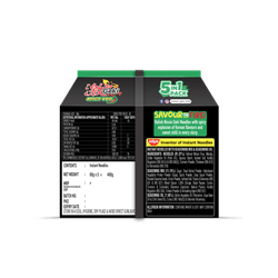 Geki Nissin Hot & Sour Korean Veg Noodles 400 g 2