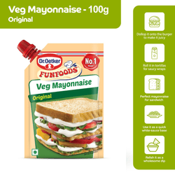 FunFoods Veg Mayonnaise Original 100 g 3