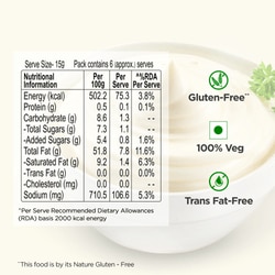 FunFoods Veg Mayonnaise Original 100 g 4