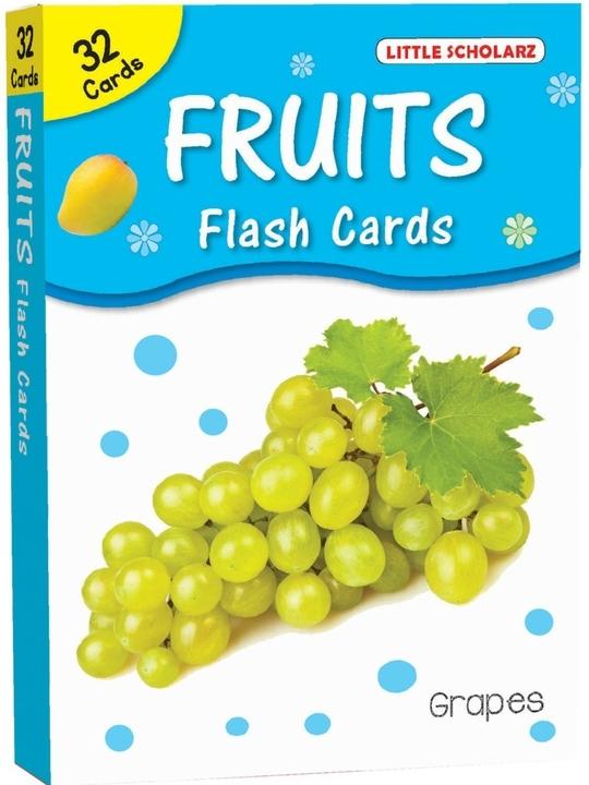 R. GUPTA'S POPULAR MASTER GUIDE Big Flash Cards Fruits
