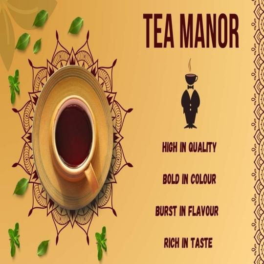 MASALA TEA | TEA MANOR | PREMIUM | ASSAM & NILGIRI BLEND | RICH, AROMATIC & HEALTHY | BLACK TEA | 1 Kg