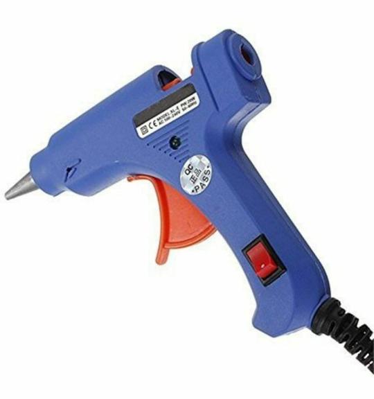 Fadman Blue 20 W Hot Melt Gun Standard Temperature Corded Glue Gun, 7 Mm